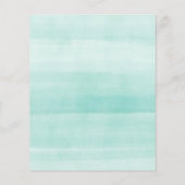 Papier Budget Aquarelle Elephant Baby shower du garçon bl (Dos)