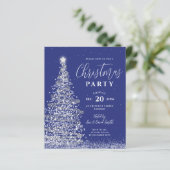 Papier Budget Arbre de Noël Arbre d'argent Invitation de  (Debout devant)