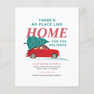 Papier Budget Arbre de Noël Voiture rouge Nous avons démé