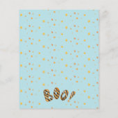 Papier BUDGET Arc Bleu Éffrayant Un 1er anniversaire d'Ha (Dos)