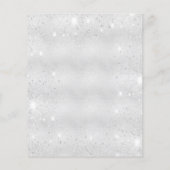 Papier Budget argent violet parties scintillant élégant m (Dos)