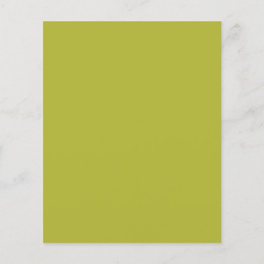 Papier Budget Art Abstrait Lime Green Mette Baby shower (Dos)