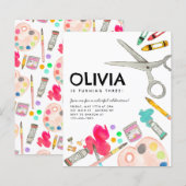 Papier Budget Art Artiste Peinture de fête de peinture An (Devant / Derrière)