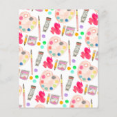 Papier Budget Art Artiste Peinture de fête de peinture An (Dos)