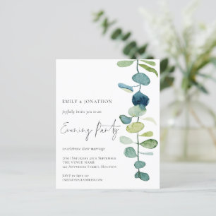 Papier Budget Artsy Eucalyptus Mariage Soirée