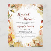 Papier Budget Automne Citrouille Fête des mariées tournes (Devant)