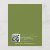 Papier Budget Automne Citrouille Mariage répétition QR In (Dos)