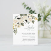 Papier Budget Baby in Bloom Baby shower Invitation (Debout devant)