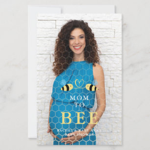 Papier Budget Baby shower Maman to Bee Citer les abeilles