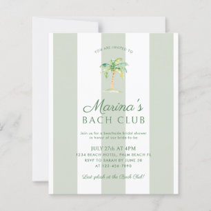 Papier BUDGET Bandes Vertes Plage Bach Club Enterrement d