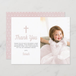 Papier Budget Baptême Christening Girl Merci photo