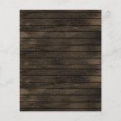 Papier Budget Barn Wood Mason Dîner de répétition Jar Inv (Dos)