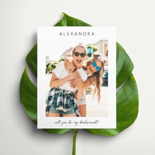 Papier Budget Be My Bridesmaid