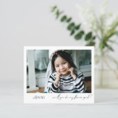 Papier Budget Be My Flower Girl Photo Proposition Script (Debout devant)