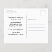 Papier Budget Beagle Nouvelle adresse Nous avons déplacé (Dos)