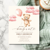 Papier Budget Bearly Wait Neutre et Baby shower fille ros