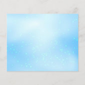 Papier Budget Bébé Bleu Quinceanera Enregistrer La Date F (Dos)