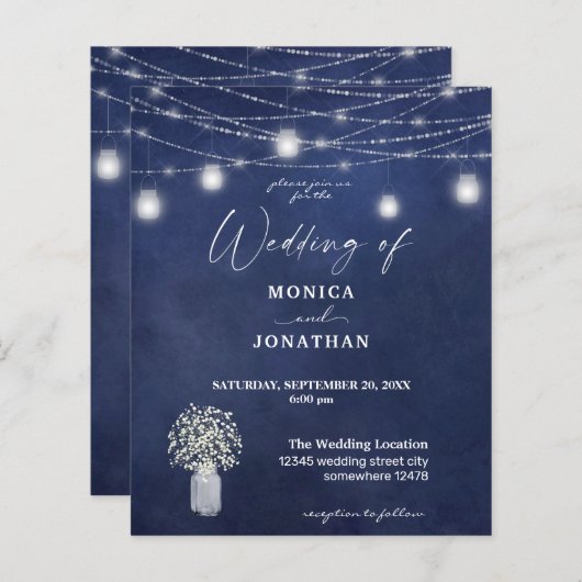 Papier Budget Bébé's Respiration, tableau de bord, lumièr (Devant / Derrière)