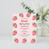 Papier Budget Berry Premier anniversaire 1er anniversaire (Debout devant)