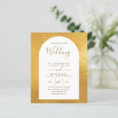 Papier BUDGET Bilingue Espagnol Anglais Boda Mariage (Debout devant)