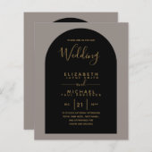 Papier BUDGET Bilingue Espagnol Boda Anglais Mariage (Devant / Derrière)