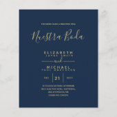 Papier Budget Bilingue Espagnol BODA Anglais Mariage (Dos)