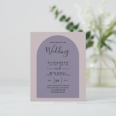 Papier BUDGET Bilingue Espagnol Boda Anglais Mariage (Debout devant)