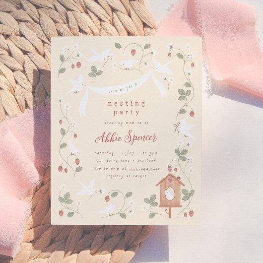 Papier Budget Birds & Berries Nesting Party Baby Shower