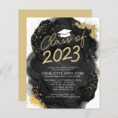 Papier Budget Black Gold Parties scintillant Alcool Enk G (Devant / Derrière)