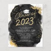 Papier Budget Black Gold Parties scintillant Alcool Enk G (Devant)