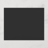 Papier Budget Black Rose Gold Agate Mariage Save the Date (Dos)