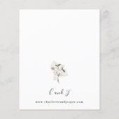 Papier Budget Blanc Boho Floral Mariage V2 LN (Dos)