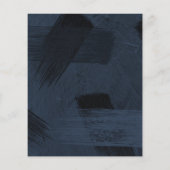 Papier BUDGET Bleu, Ballons d'or Invitation 50e anniversa (Dos)