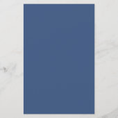 Papier Budget Bleu Simple Script Bébé Garçon Douche (Dos)