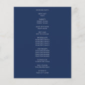 Papier Budget Blue Agate Gold Parties scintillant Wedding (Dos)