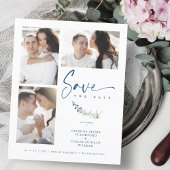 Papier Budget Blue Branches tendance Mariage 3 Photos