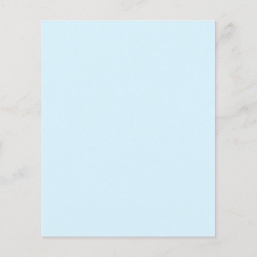 Papier Budget Blue Donuts Virtual Baby Sprinkle Invitatio (Dos)