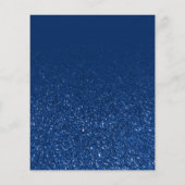 Papier BUDGET BLUE Parties scintillant Ombre Girly Photo  (Dos)