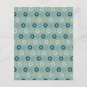 Papier Budget Blue Robot Simple 1er anniversaire Invitati (Dos)