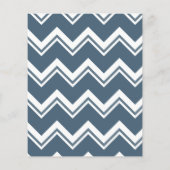 Papier Budget Blue Tropical Palm Tree Invitations de mari (Dos)