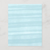 Papier Budget Blue Watercolor Balloons Oh Boy Baby shower (Dos)