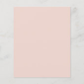 Papier Budget Blush Ballerina Toute Parties scintillant d (Dos)