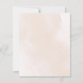 Papier Budget Blush Boho Floral Bridal Shower Invitation (Dos)