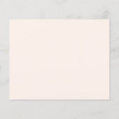 Papier Budget Blush & Gold Confetti Script Surprise Party (Dos)