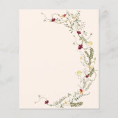 Papier Budget Blush Pink Florals Baby Brunch Invitation (Dos)