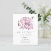 Papier Budget Blush PJ rose et Fête des mariées de poursu (Debout devant)