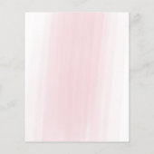 Papier Budget Blush PJ rose et Fête des mariées de poursu (Dos)