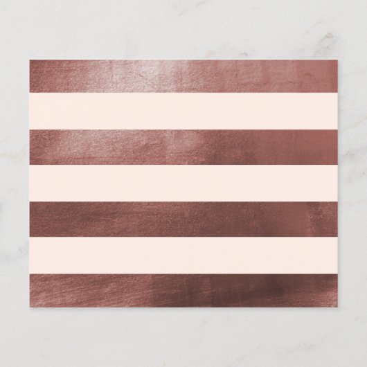 Papier Budget Blush & Rose Gold Script Surprise Party (Dos)