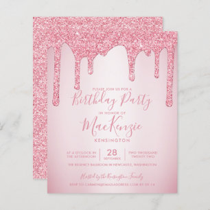 Papier BUDGET Blush rose Parties scintillant Drivers Chaq