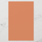 Papier Budget Boho Blush Orange Floral Couples Douche (Dos)